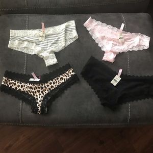 4 Pairs of Brand New Victoria’s Secret Panties